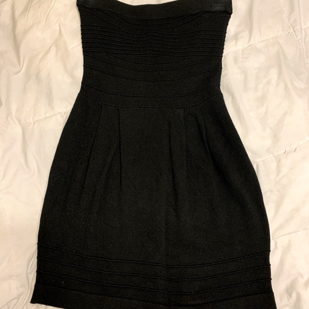 Women’s Strapless Sweater Dress